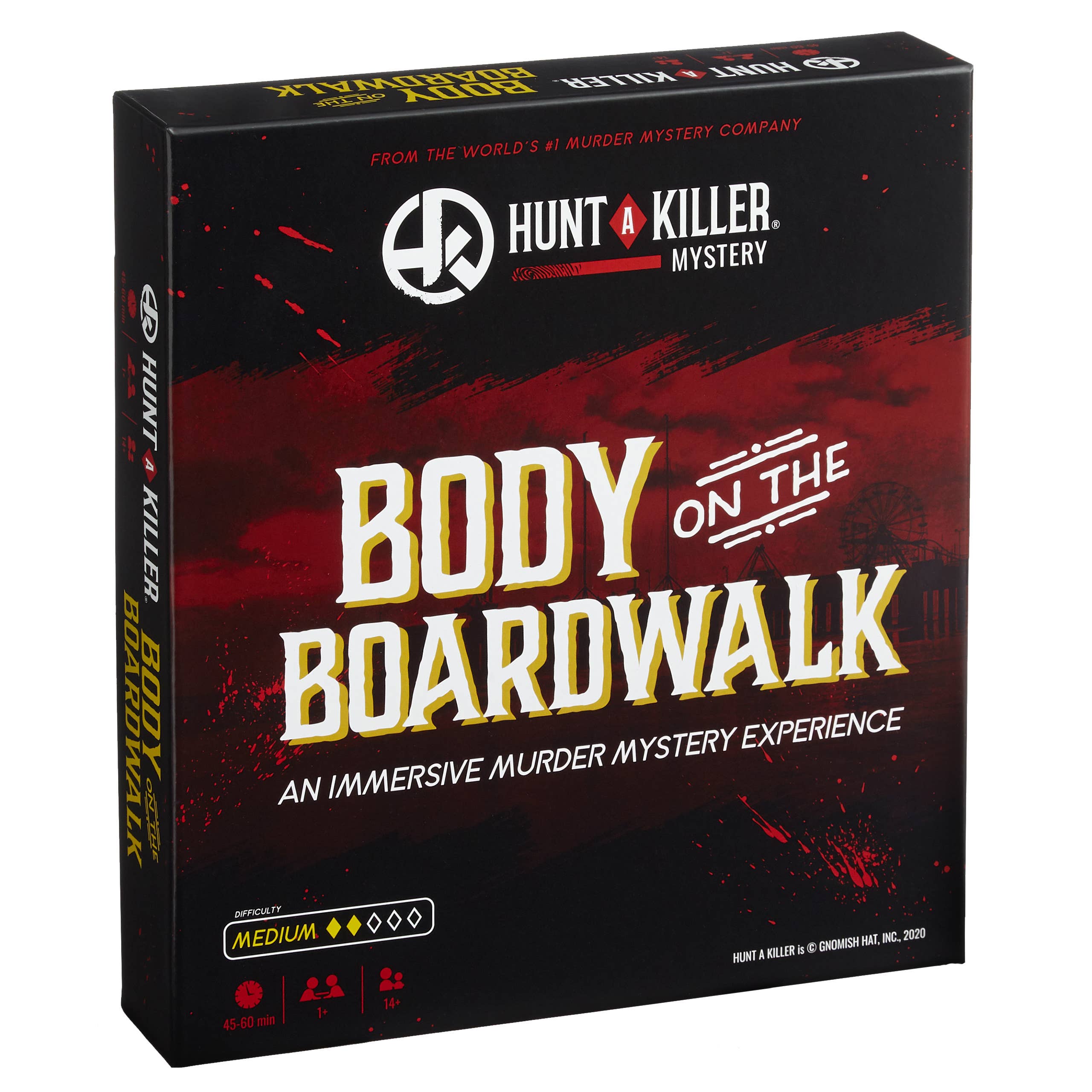 Hunt A Killer: Body on the Boardwalk, Mystery Game Kit