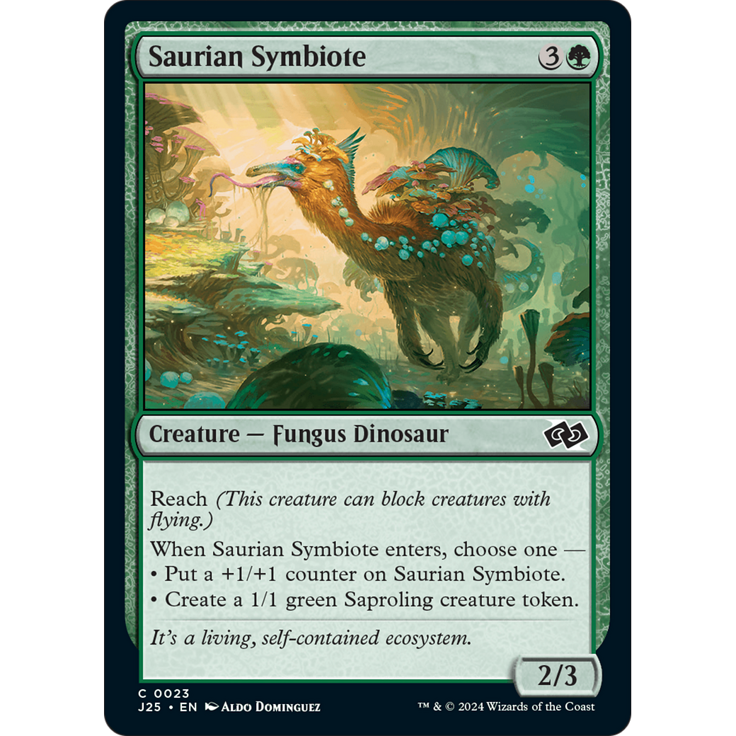Saurian Symbiote (J25-023) - Foundations Jumpstart