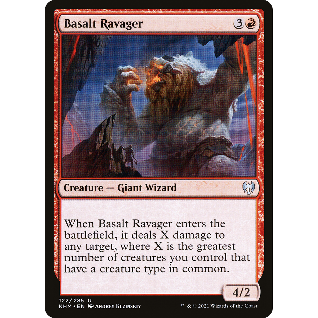 Basalt Ravager (KHM-122) - Kaldheim