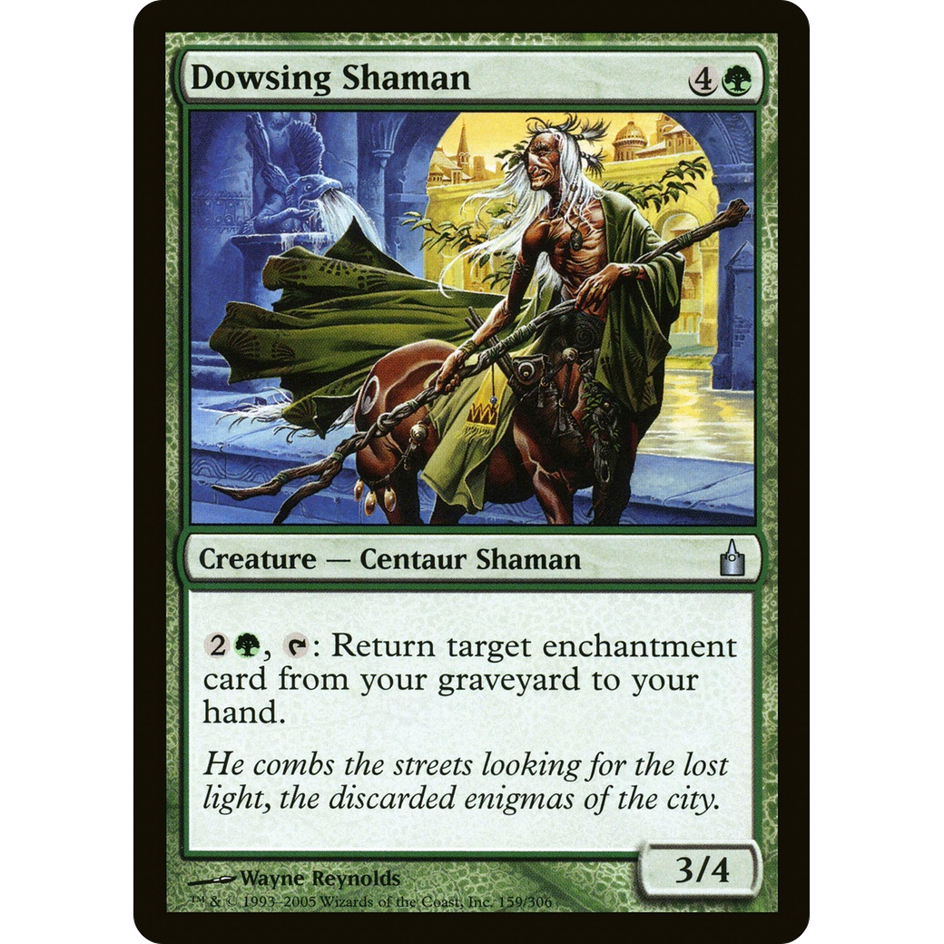 Dowsing Shaman (RAV-159) - Ravnica: City of Guilds Foil