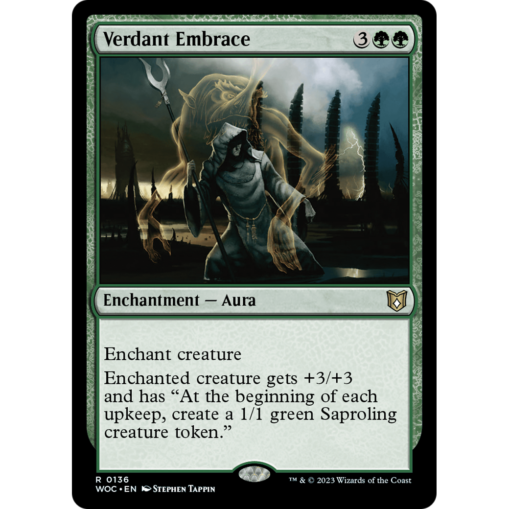 Verdant Embrace (WOC-136) - Wilds of Eldraine Commander