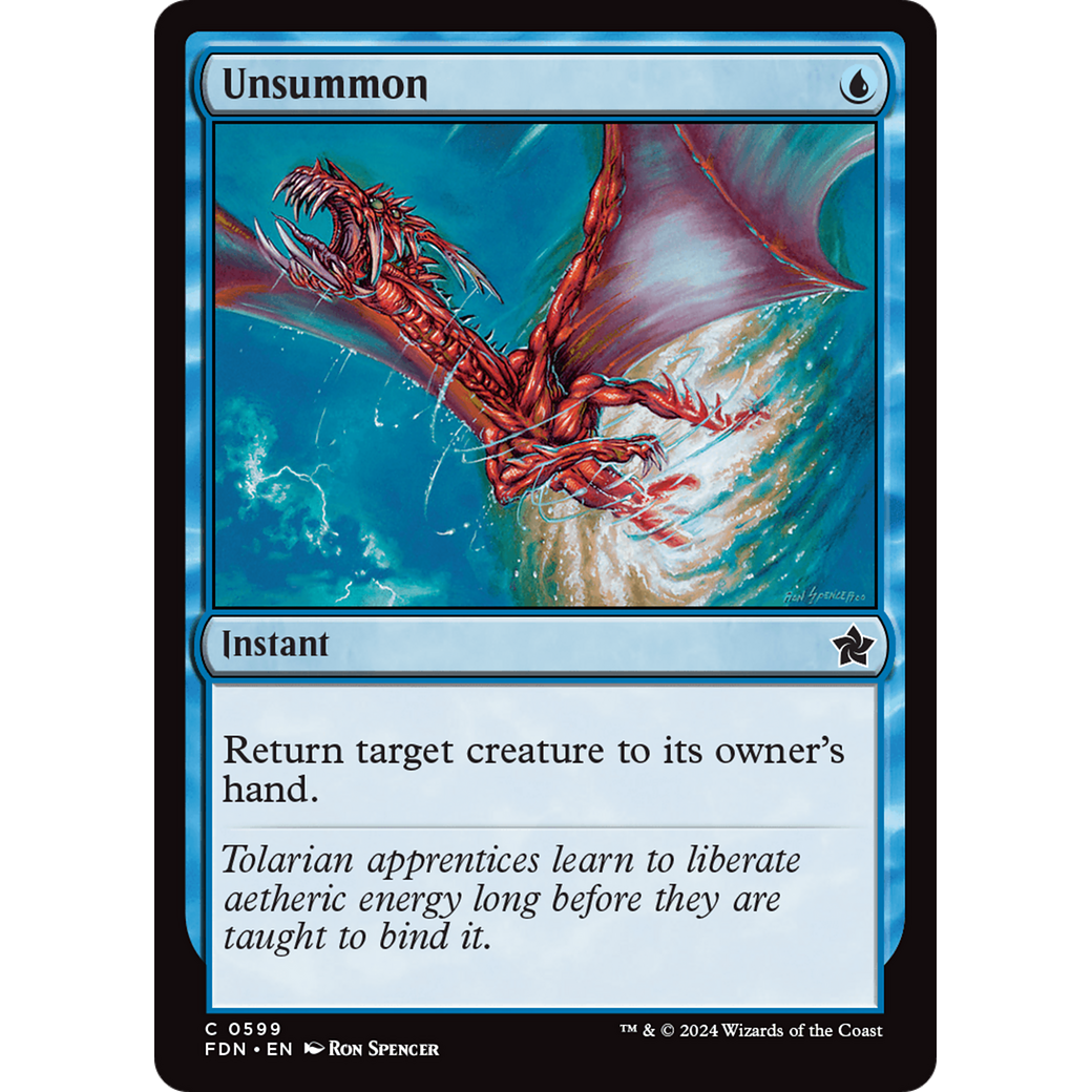 Unsummon (FDN-599) - Foundations