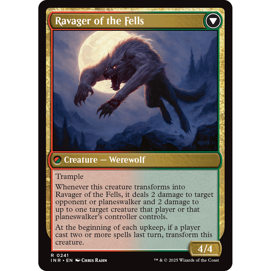 Huntmaster of the Fells // Ravager of the Fells (INR-241) - Innistrad Remastered Foil