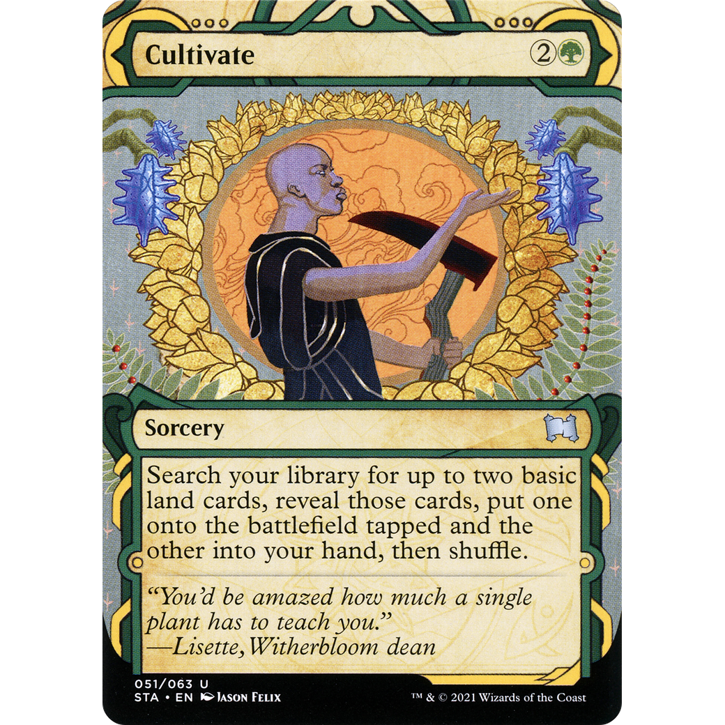 Cultivate (STA-051) - Strixhaven Mystical Archive: (Showcase) (Borderless)