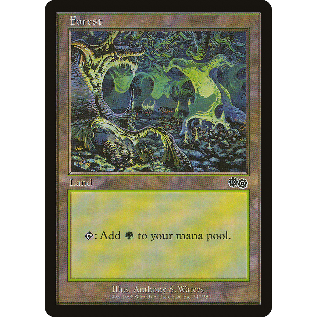 Forest (347) (USG-347) - Urza's Saga