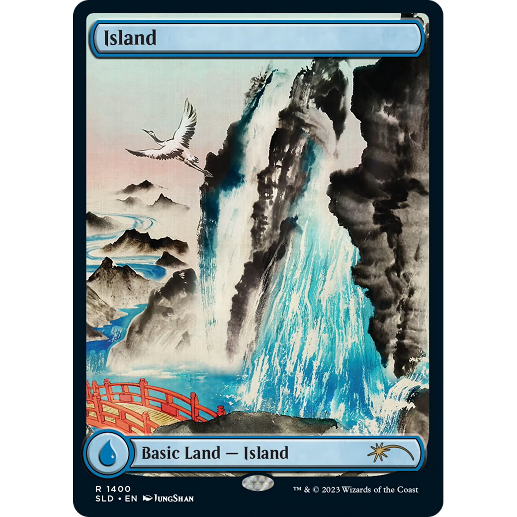 Island (1400) (SLD-1400) - Secret Lair Drop Foil