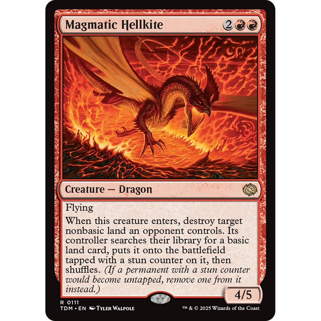 Magmatic Hellkite (TDM-111) - Tarkir: Dragonstorm