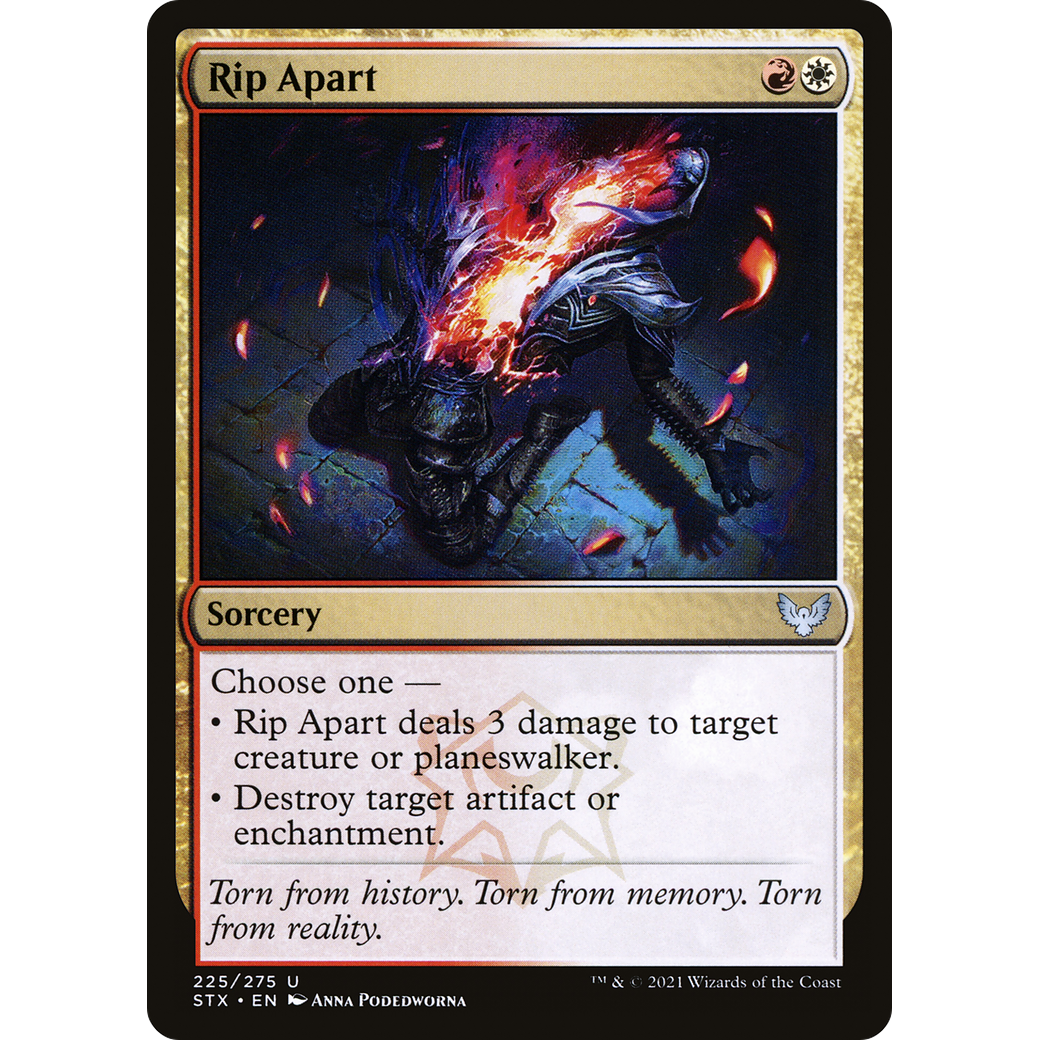 Rip Apart (STX-225) - Strixhaven: School of Mages Foil
