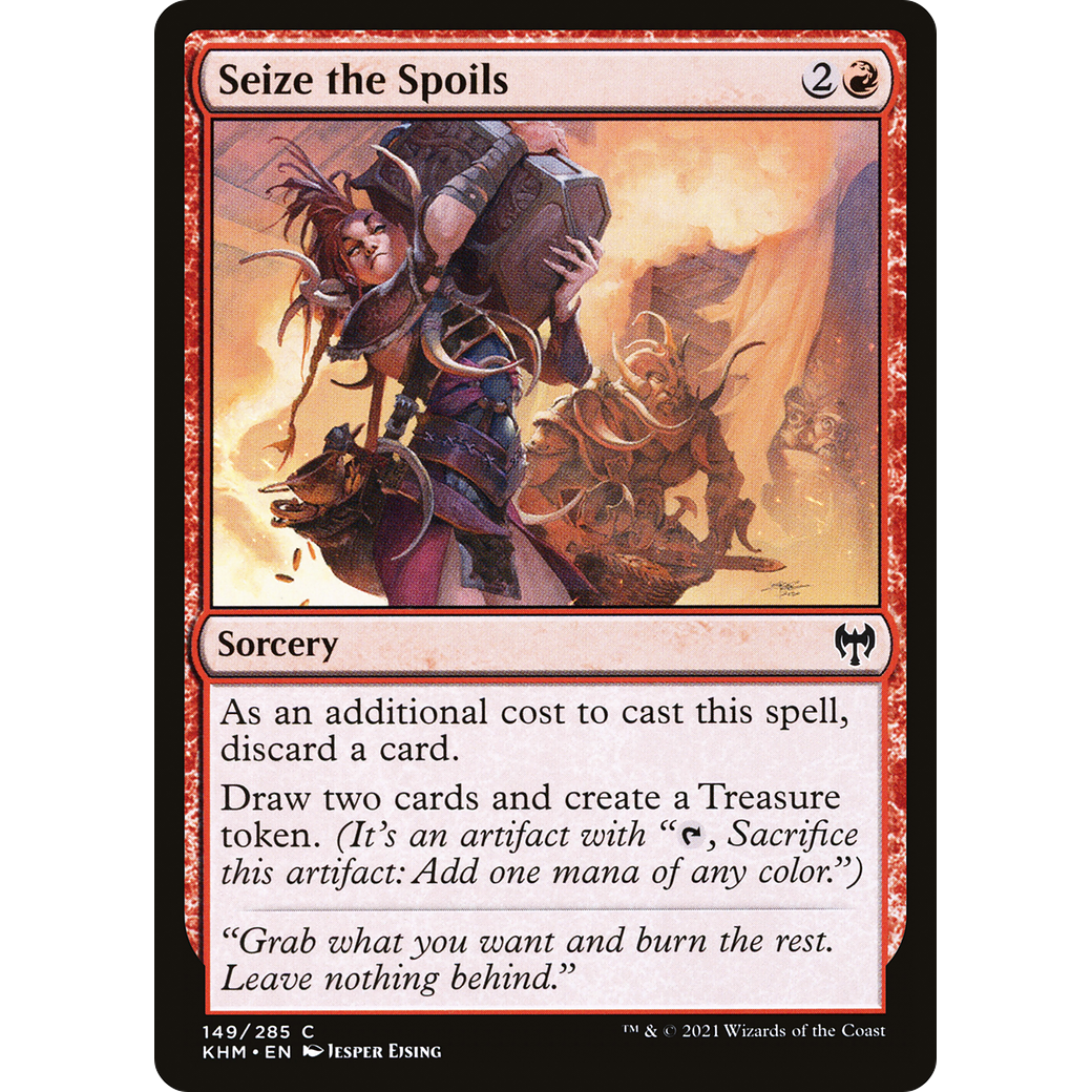 Seize the Spoils (KHM-149) - Kaldheim Foil