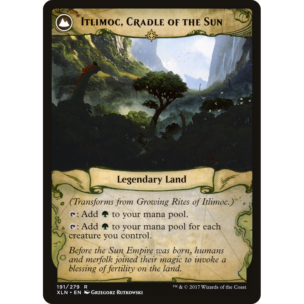 Growing Rites of Itlimoc (XLN-191) - Ixalan: (compasslanddfc) Foil