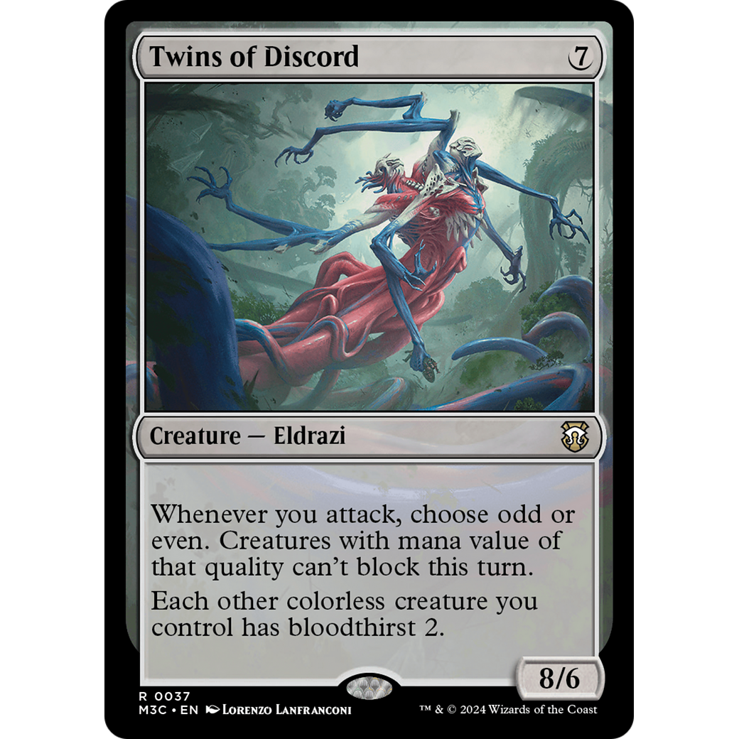 Twins of Discord (M3C-037) - Modern Horizons 3 Commander