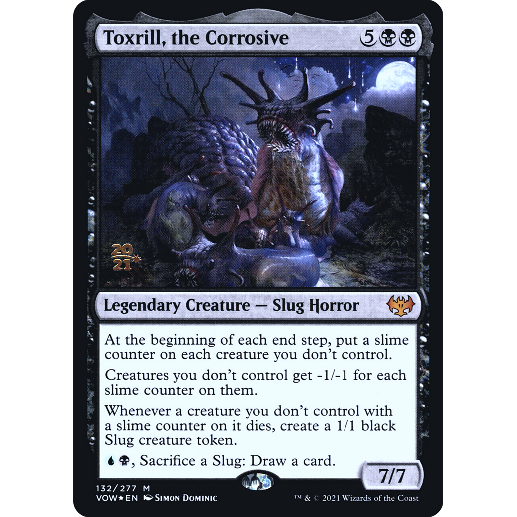 Toxrill, the Corrosive (PRE-132) - Innistrad: Crimson Vow Promos Foil