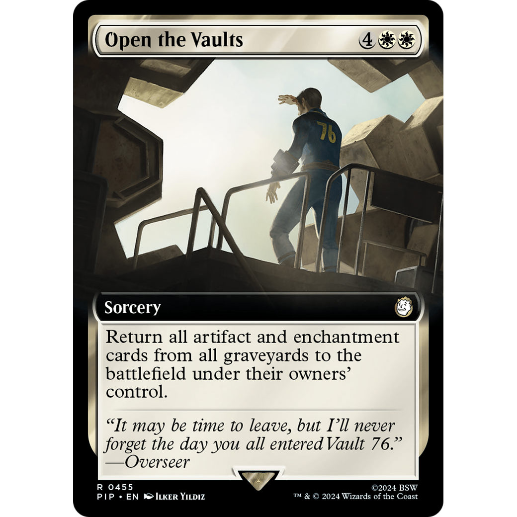 Open the Vaults (PIP-455) - Fallout: (Extended Art) Foil