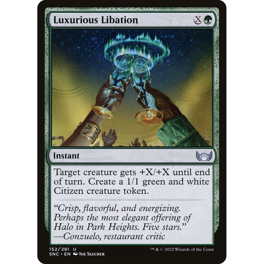 Luxurious Libation (SNC-152) - Streets of New Capenna