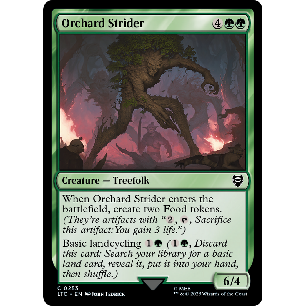 Orchard Strider (LTC-253) - Tales of Middle-earth Commander