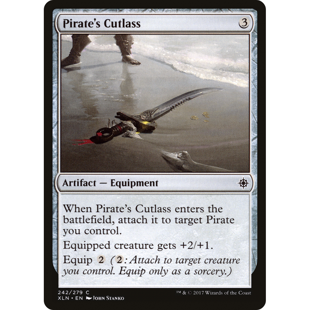 Pirate's Cutlass (XLN-242) - Ixalan Foil