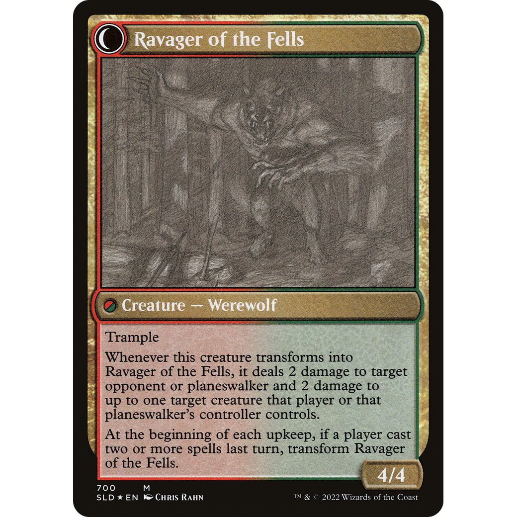 Huntmaster of the Fells (Sketch Showcase) (SLD-700) - Secret Lair Drop Foil