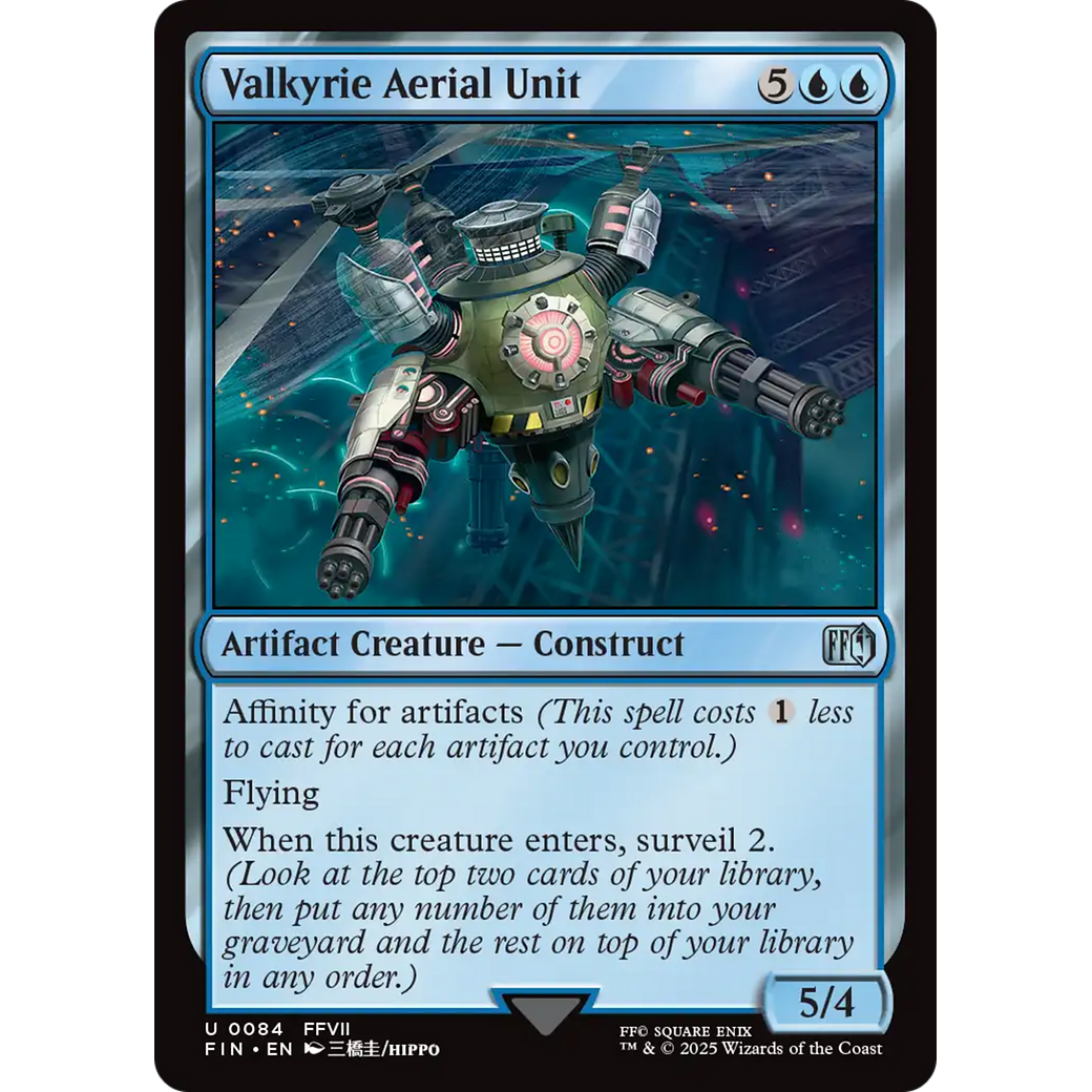 Valkyrie Aerial Unit (FIN-084) - FINAL FANTASY Foil