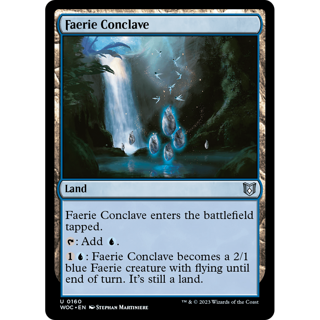 Faerie Conclave (WOC-160) - Wilds of Eldraine Commander