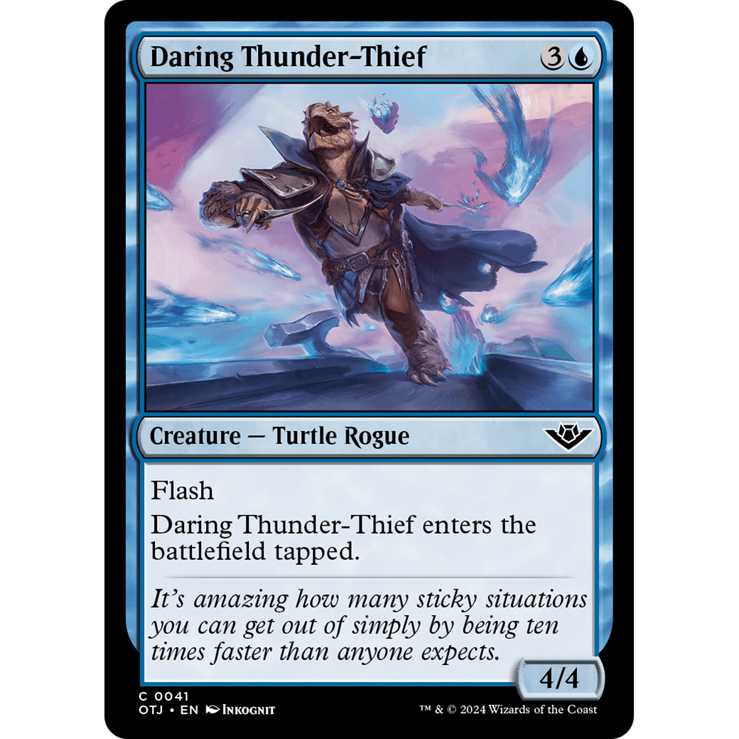 Daring Thunder-Thief (OTJ-041) - Outlaws of Thunder Junction
