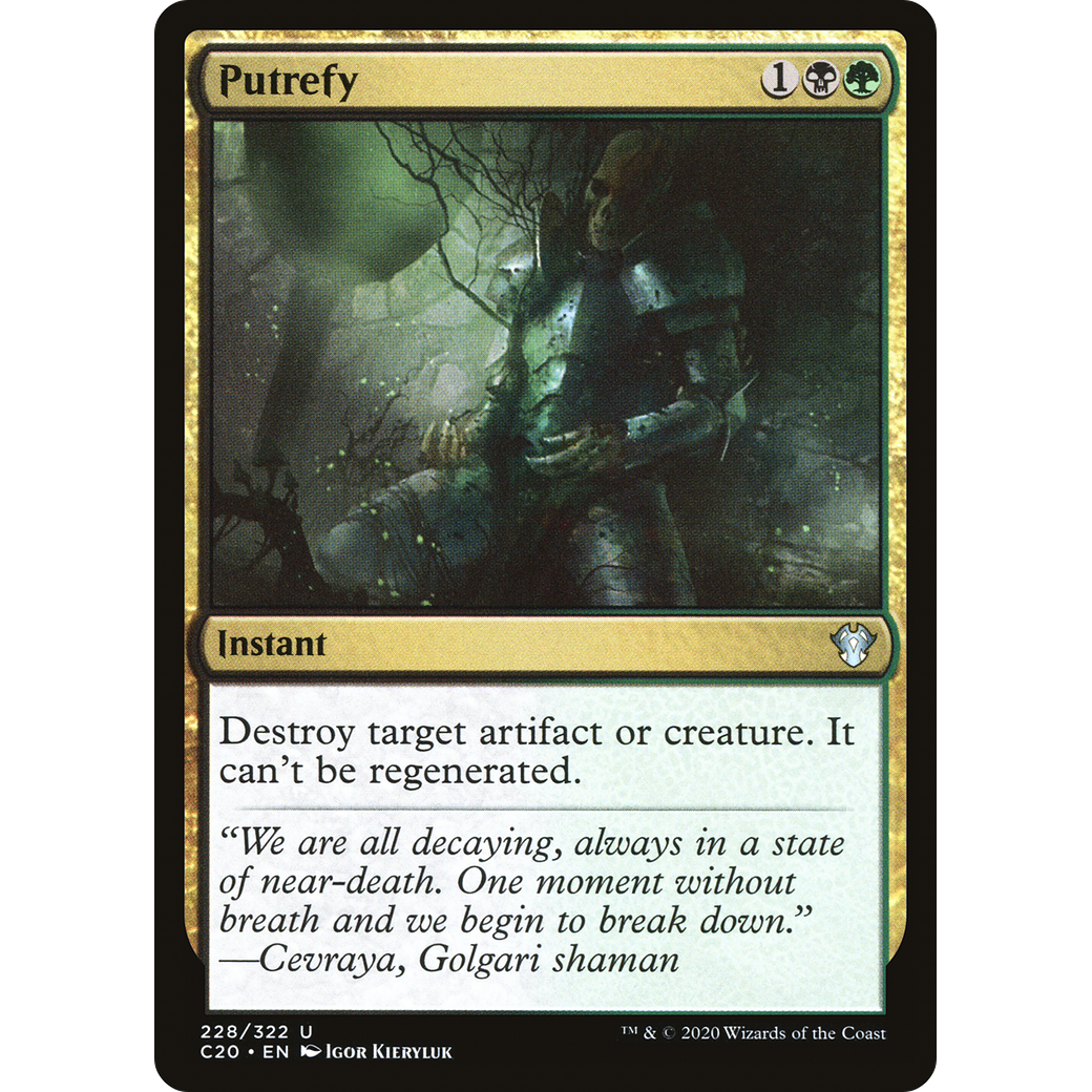 Putrefy (C20-228) - Commander 2020