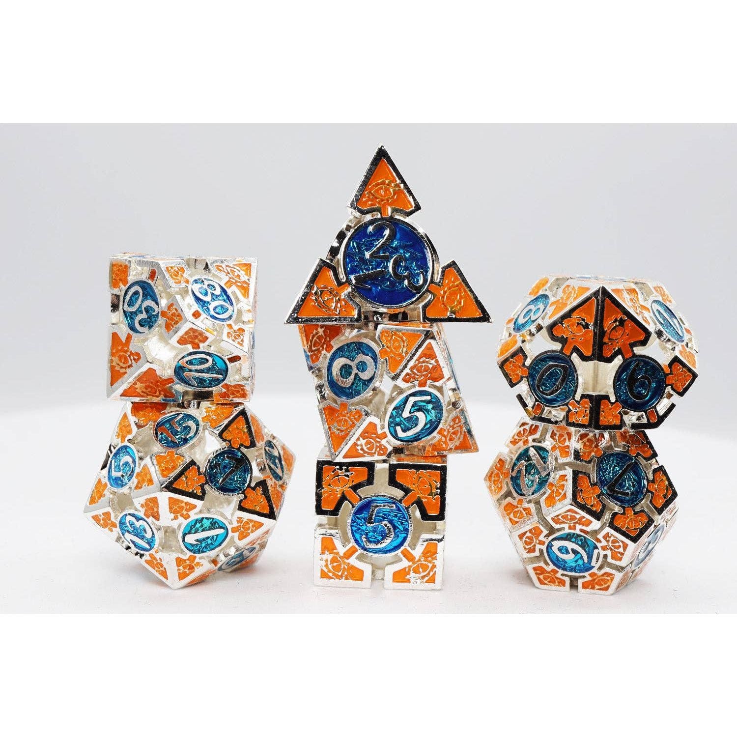 Oculus: Intelligent - Metal RPG Dice Set