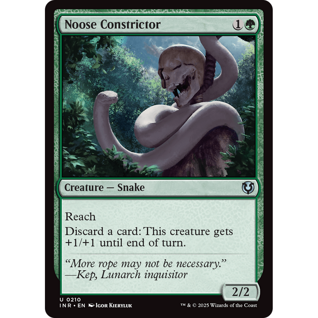 Noose Constrictor (INR-210) - Innistrad Remastered