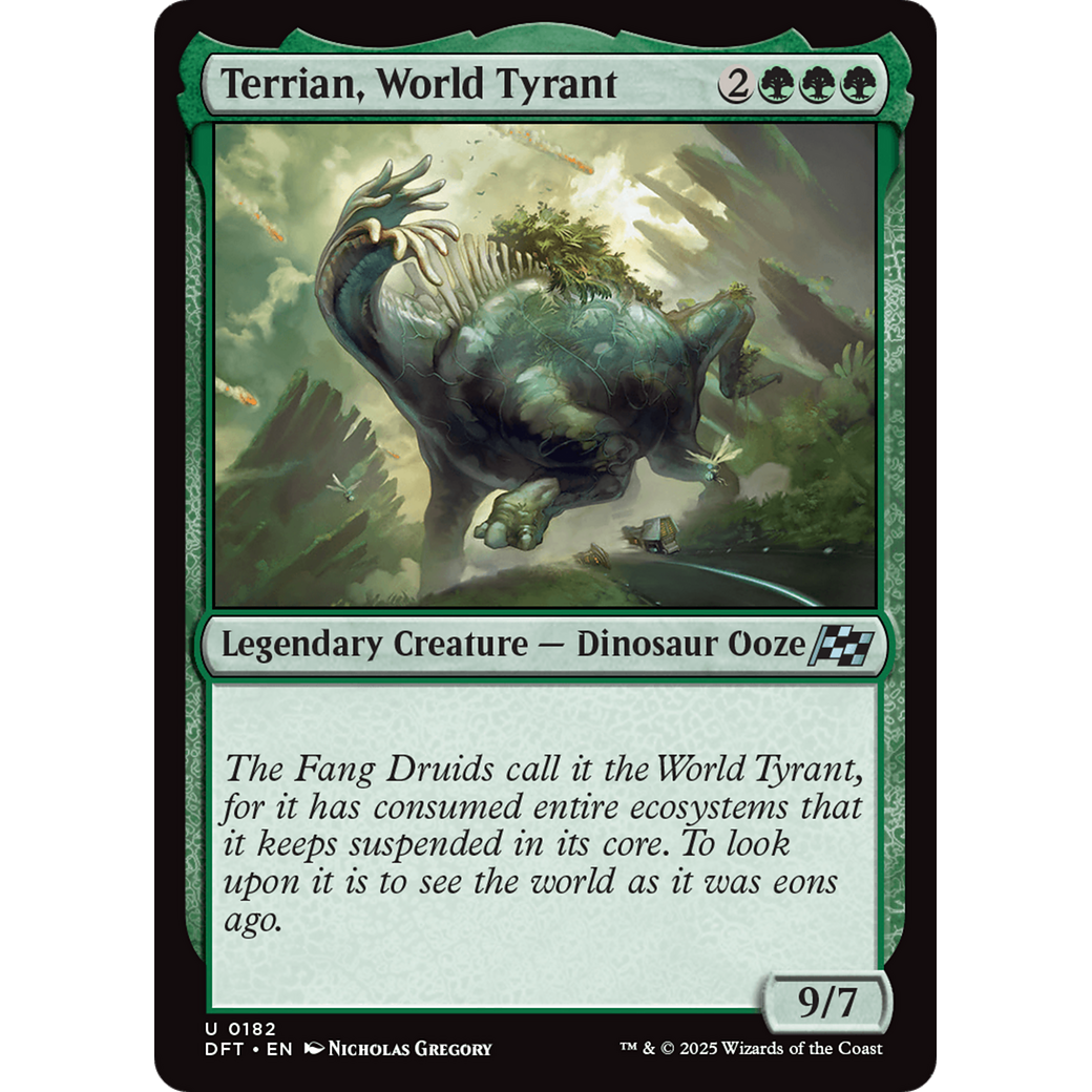 Terrian, World Tyrant (DFT-182) - Aetherdrift Foil