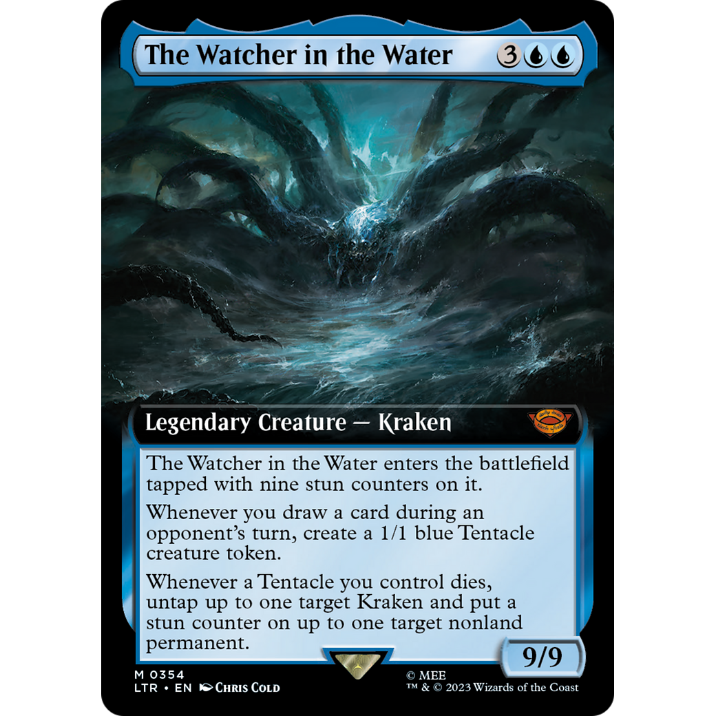 The Watcher in the Water (LTR-354) - The Lord of the Rings: Tales of Middle-earth: (Extended Art)