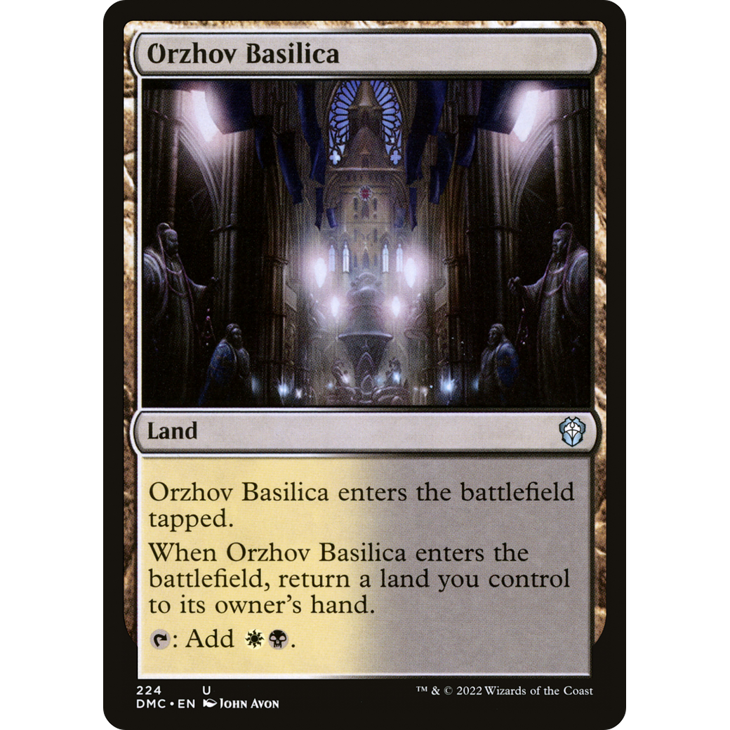 Orzhov Basilica (DMC-224) - Dominaria United Commander