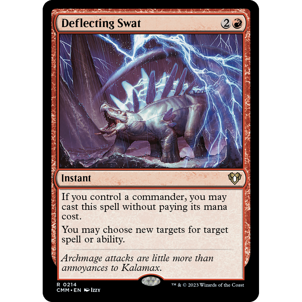 Deflecting Swat (CMM-214) - Commander Masters Foil