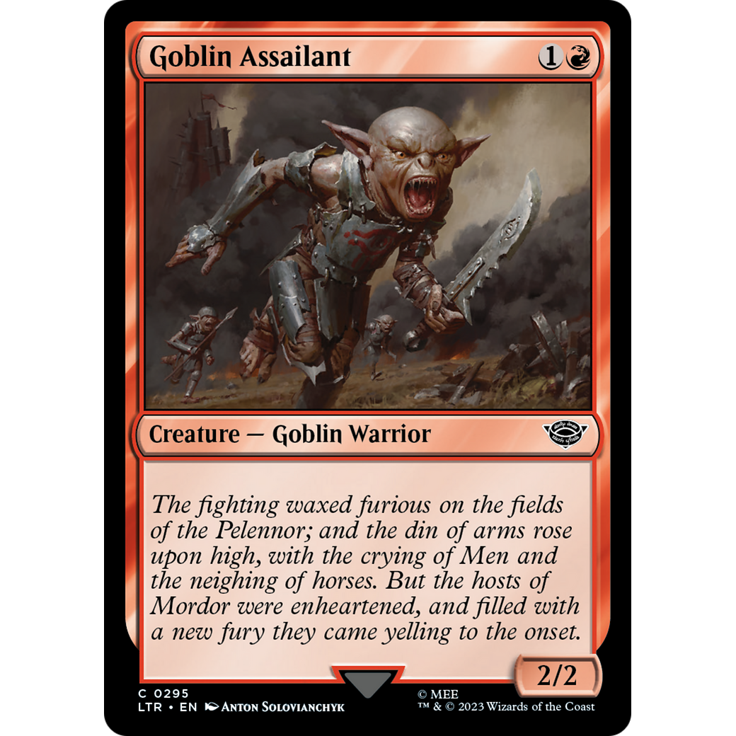 Goblin Assailant (LTR-295) - The Lord of the Rings: Tales of Middle-earth