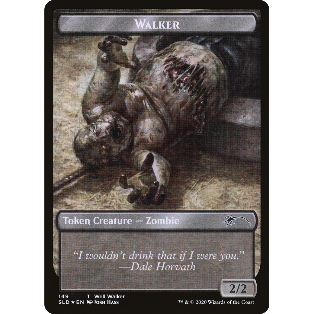 Walker (Well Walker // Blade Walker) Token (SLD-149) - Secret Lair Drop Foil