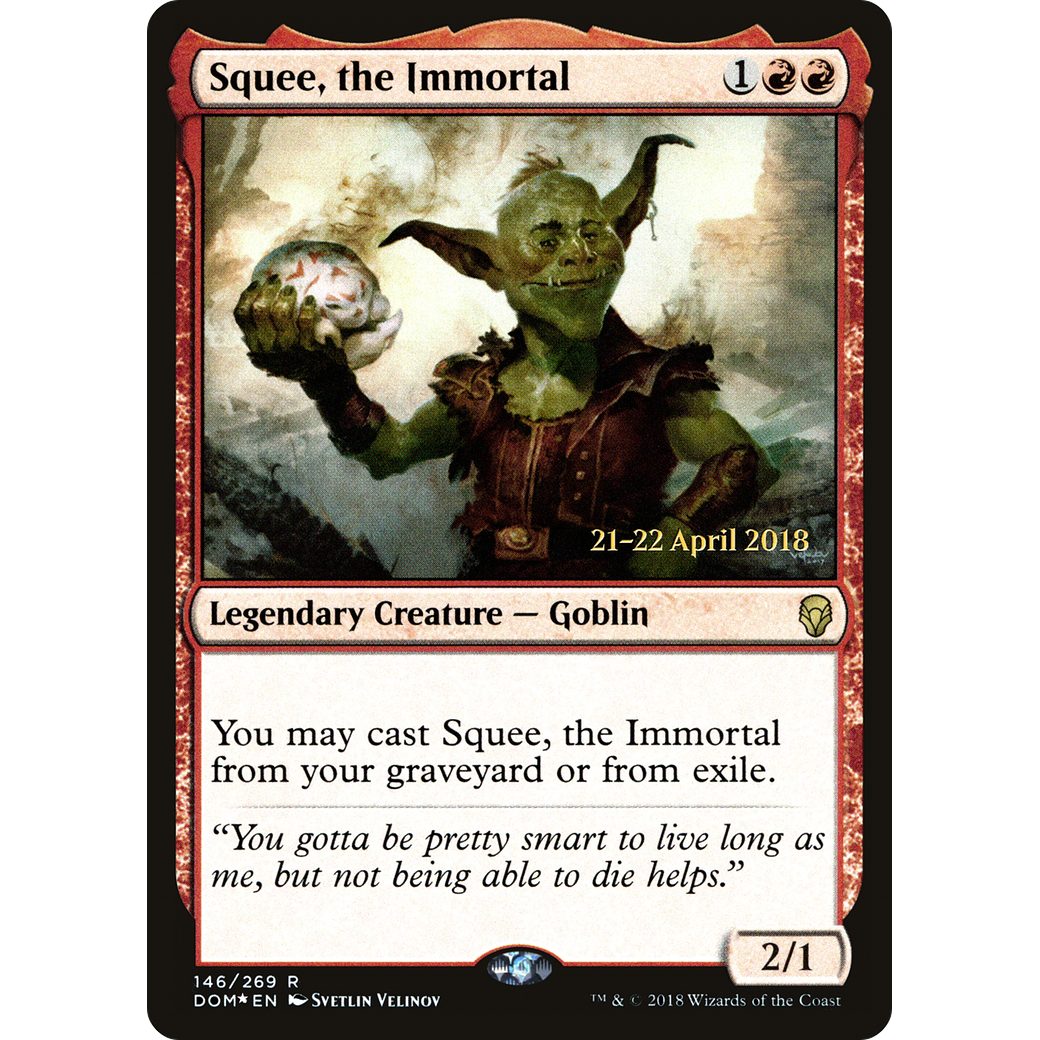 Squee, the Immortal (PRE-146) - Dominaria Promos Foil