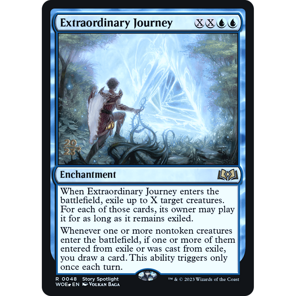 Extraordinary Journey (PRE-48S) - Wilds of Eldraine Promos Foil