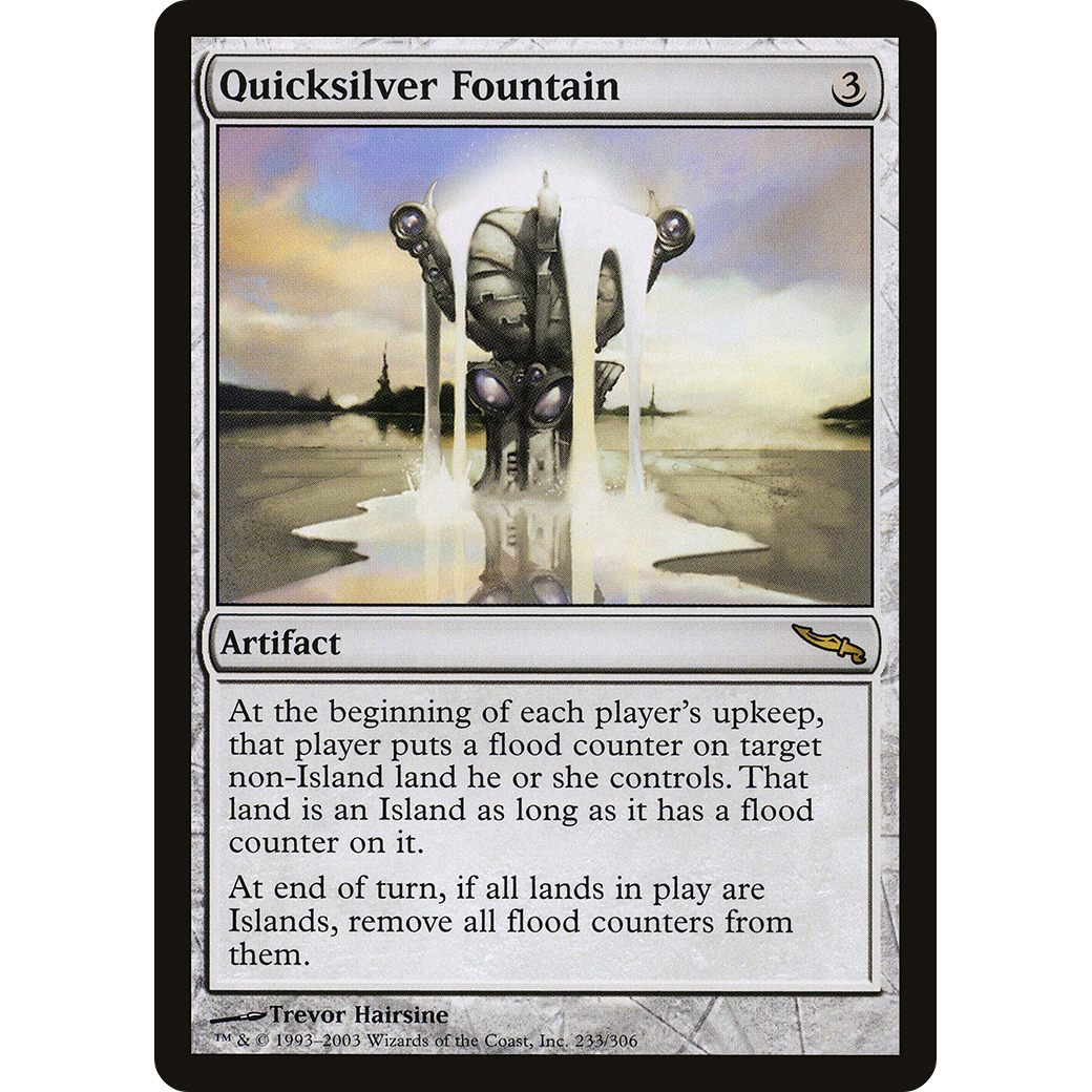 Quicksilver Fountain (MRD-233) - Mirrodin Foil