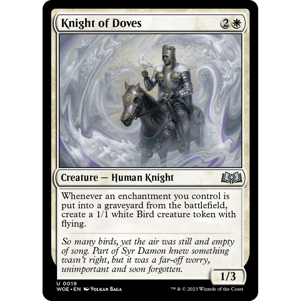 Knight of Doves (WOE-019) - Wilds of Eldraine