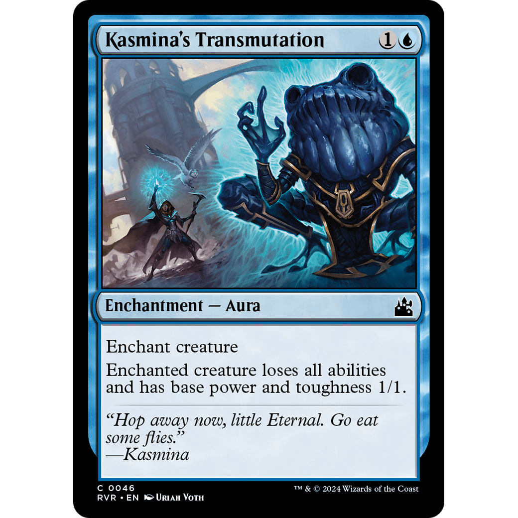 Kasmina's Transmutation (RVR-046) - Ravnica Remastered Foil