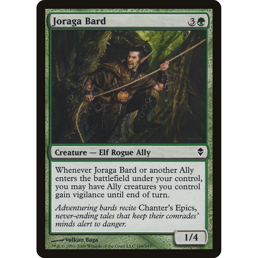 Joraga Bard (ZEN-166) - Zendikar Foil