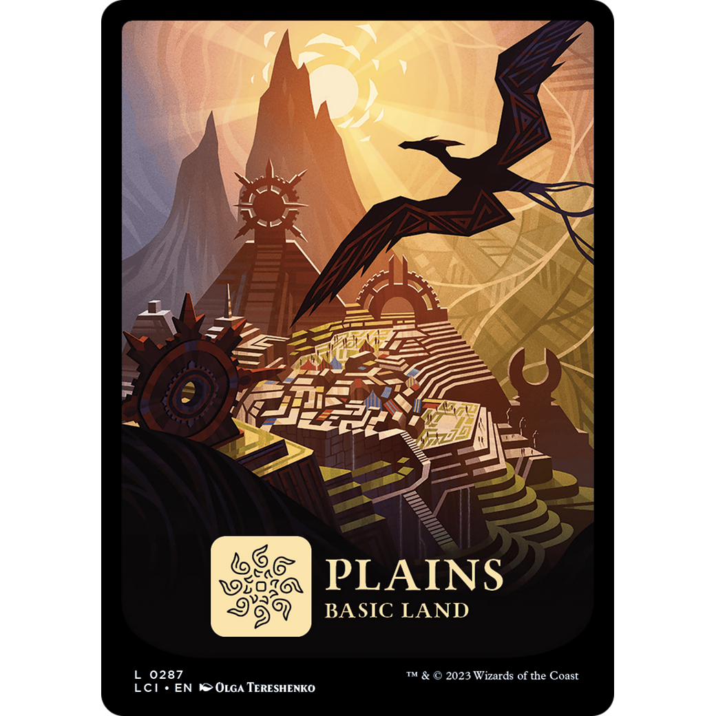 Plains (LCI-287) - The Lost Caverns of Ixalan Foil