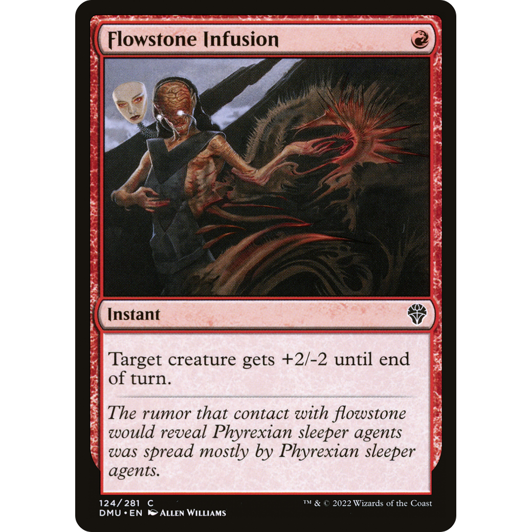 Flowstone Infusion (DMU-124) - Dominaria United Foil
