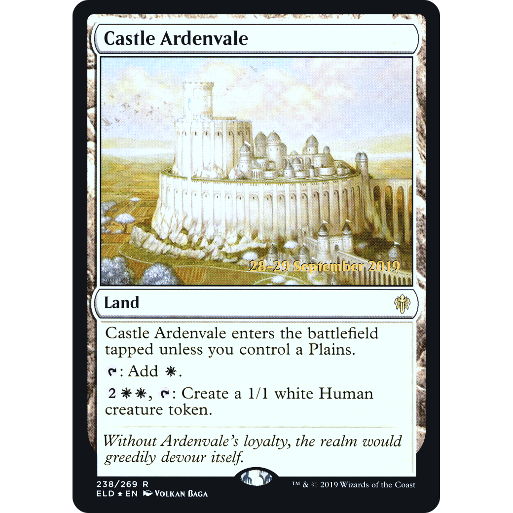 Castle Ardenvale (PRE-238) - Throne of Eldraine Promos Foil