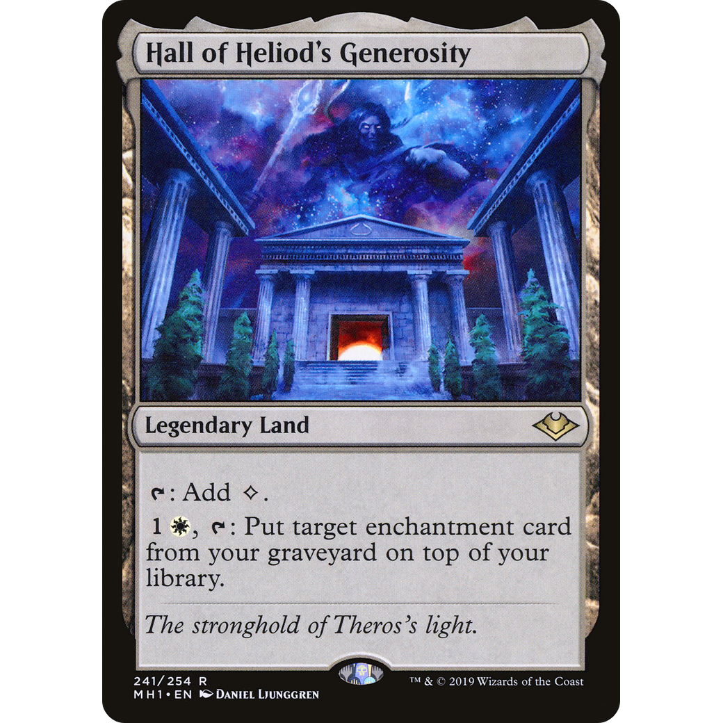 Hall of Heliod's Generosity (MH1-241) - Modern Horizons Foil