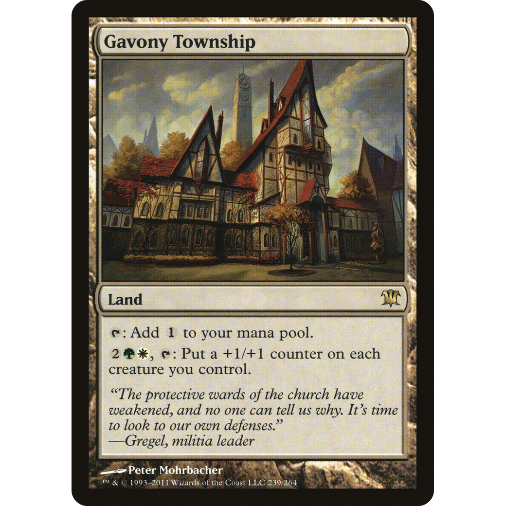 Gavony Township (ISD-239) - Innistrad Foil