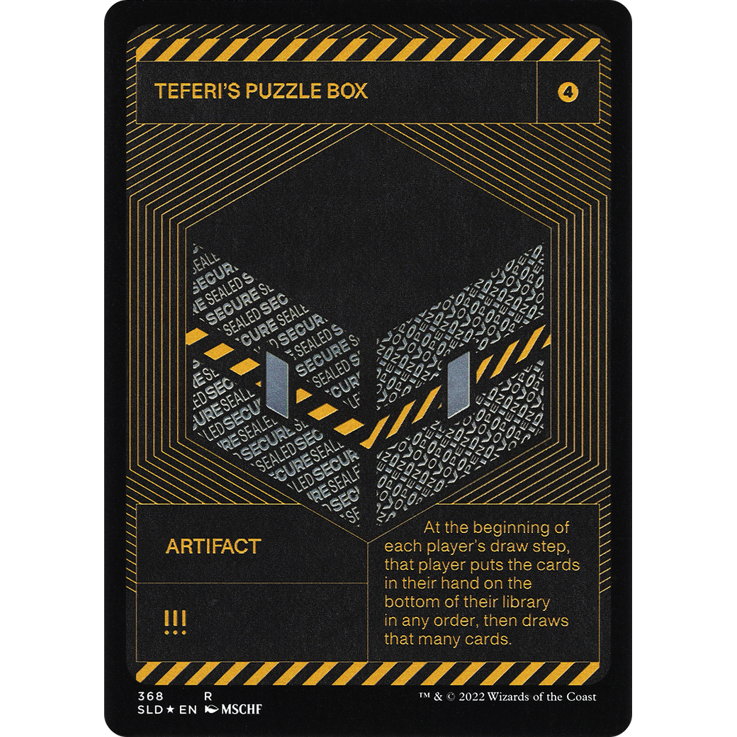 Teferi's Puzzle Box (Silver Laminate) (SLD-368) - Secret Lair Drop Foil