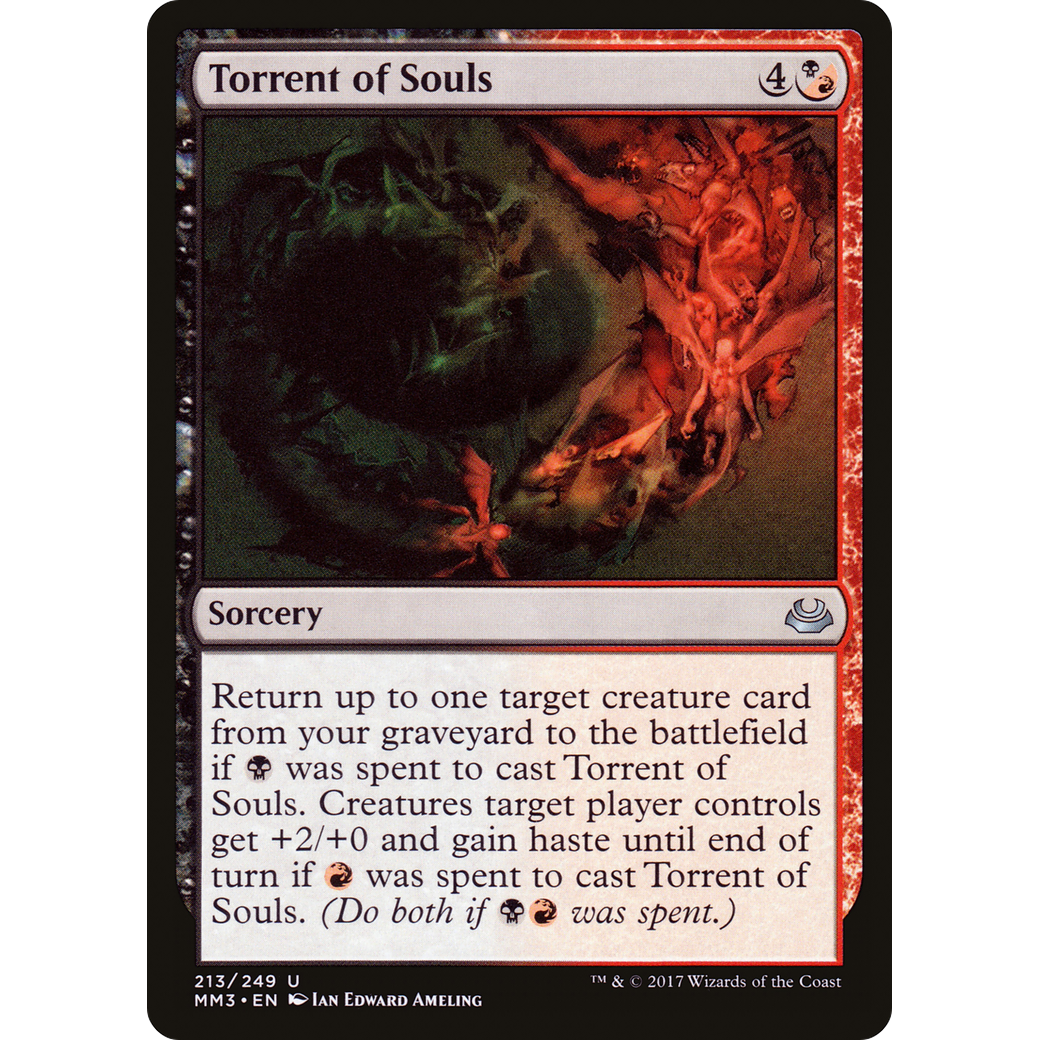 Torrent of Souls (MM3-213) - Modern Masters 2017