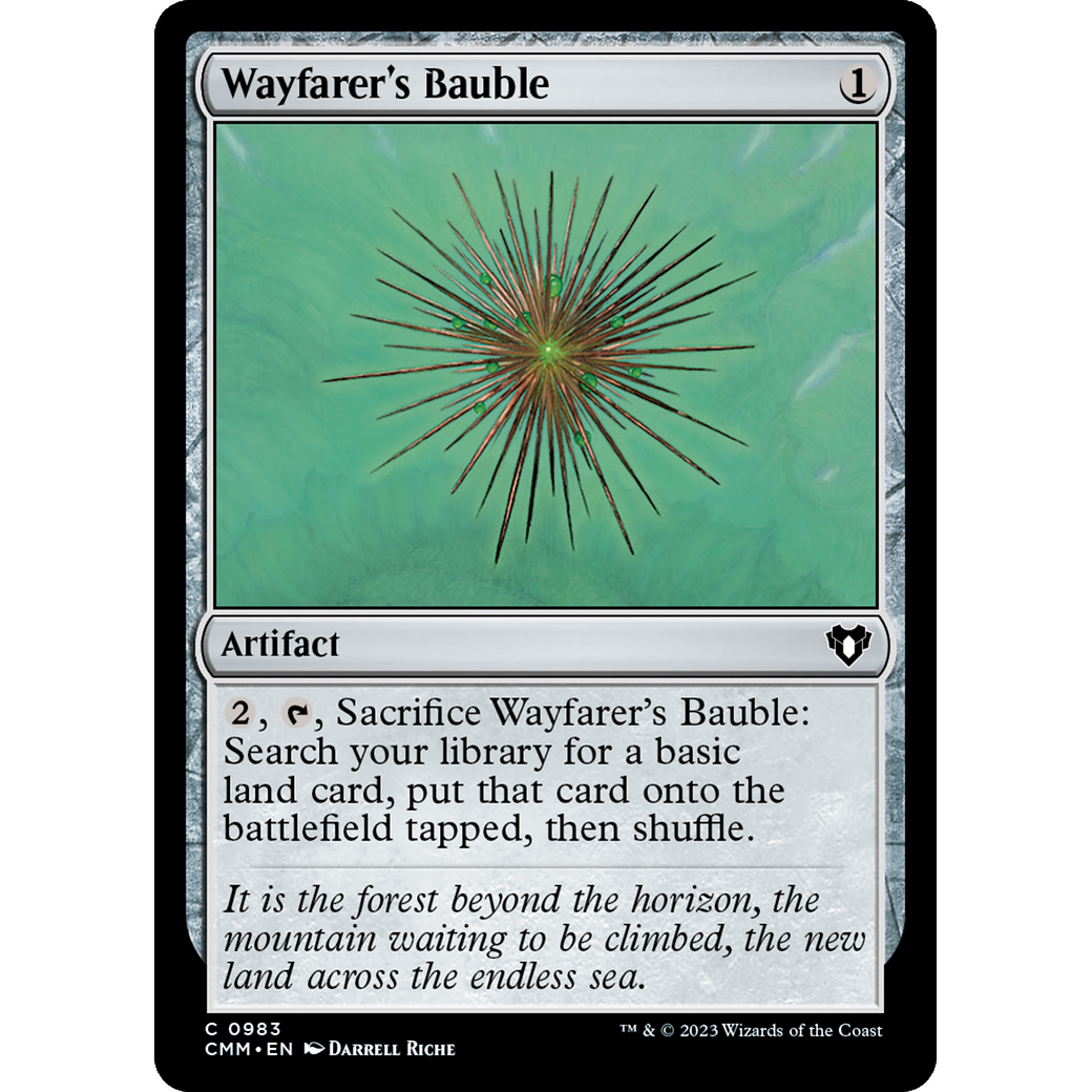 Wayfarer's Bauble (CMM-983) - Commander Masters