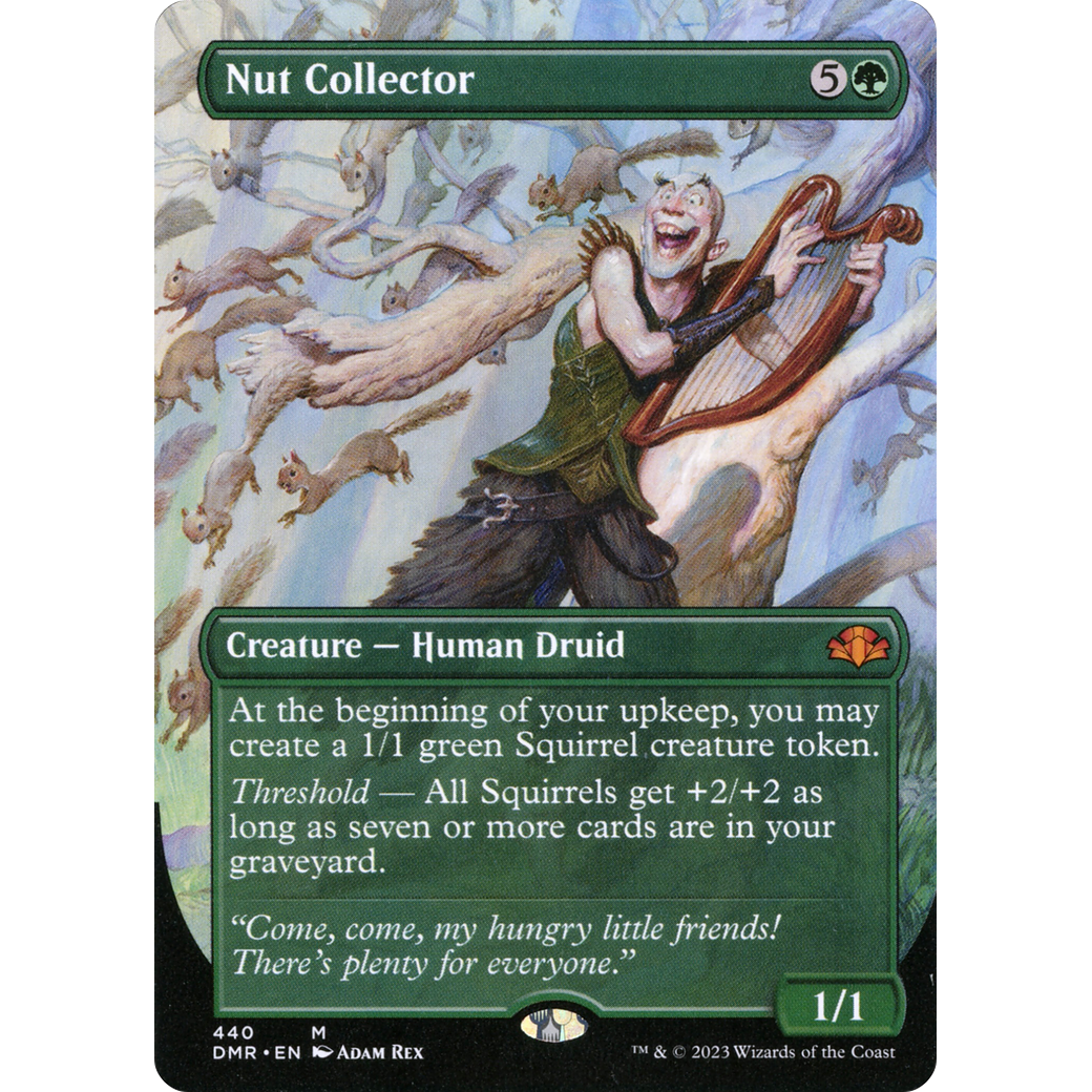 Nut Collector (Borderless) (DMR-440) - Dominaria Remastered (Borderless) Foil