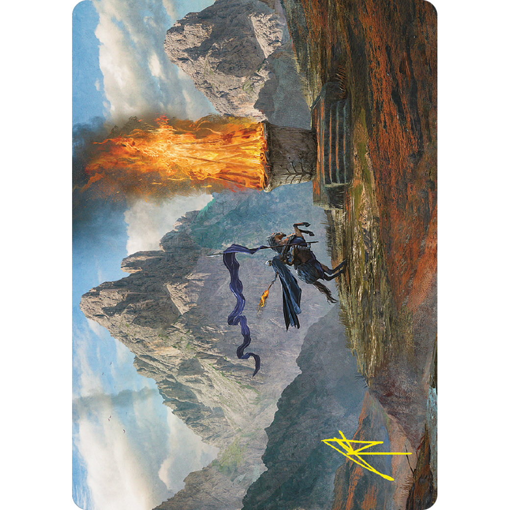 Call for Aid // Call for Aid (ALTR-060) - Tales of Middle-earth Art Series (Borderless) Foil