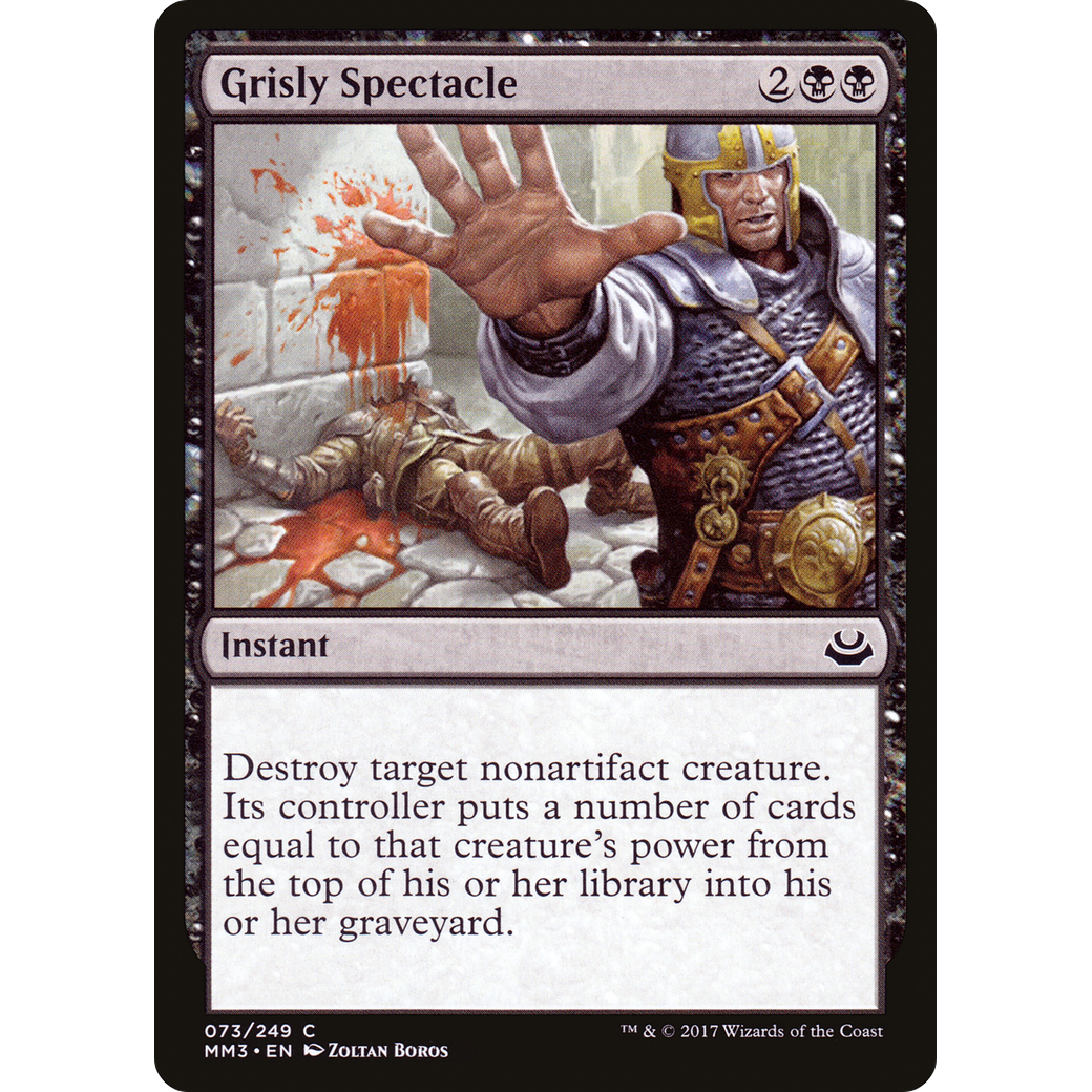 Grisly Spectacle (MM3-073) - Modern Masters 2017